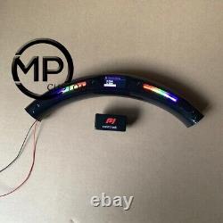 Racing F1 LED On the Top with the OBD Carbon fiber Steering Wheel Accessories