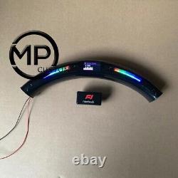 Racing F1 LED On the Top with the OBD Carbon fiber Steering Wheel Accessories