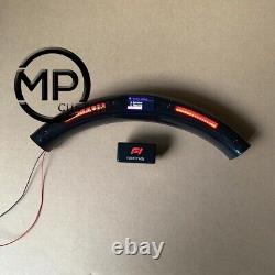 Racing F1 LED On the Top with the OBD Carbon fiber Steering Wheel Accessories