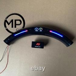 Racing F1 LED On the Top with the OBD Carbon fiber Steering Wheel Accessories