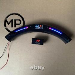 Racing F1 LED On the Top with the OBD Carbon fiber Steering Wheel Accessories