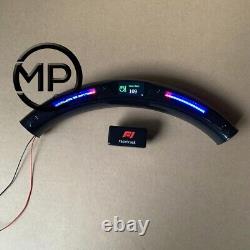 Racing F1 LED On the Top with the OBD Carbon fiber Steering Wheel Accessories