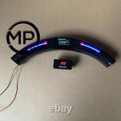 Racing F1 LED On the Top with the OBD Carbon fiber Steering Wheel Accessories