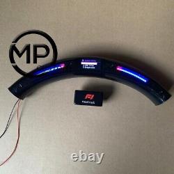 Racing F1 LED On the Top with the OBD Carbon fiber Steering Wheel Accessories