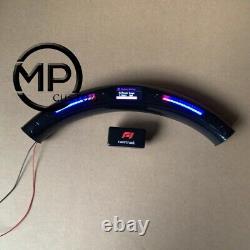 Racing F1 LED On the Top with the OBD Carbon fiber Steering Wheel Accessories