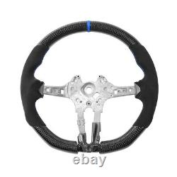 Real Carbon Fiber Alcantara Steering Wheel Skeleton for BMW F10 F30 M Perfomance