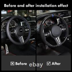 Real Carbon Fiber Alcantara Steering Wheel Skeleton for BMW F10 F30 M Perfomance