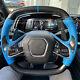 Real Carbon Fiber Custom Sport Flat Steering Wheel Fits 2020+ Corvette C8