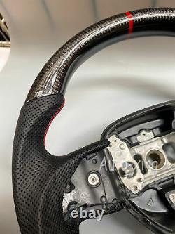 Real Carbon Fiber Custom Steering Wheel for Dodge Charger Challenger Scat SRT GT