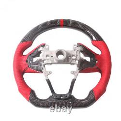 Real Carbon Fiber Customized Steering Wheel for 10th Gen Honda CIVIC Type-R FK8
