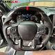 Real Carbon Fiber Heated Steering Wheel for 15+ Ford F150 Raptor with CF Trim