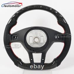 Real Carbon Fiber LED Sport Steering Wheel for Mercedes Benz W176 W204 W212 CLA