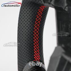 Real Carbon Fiber LED Sport Steering Wheel for Mercedes Benz W176 W204 W212 CLA