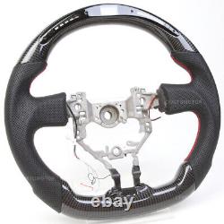 Real Carbon Fiber LED Steering Wheel for 2013-2016 SCION FR-S GT Toyota 86