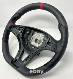 Real Carbon Fiber Matte Black Steering Wheel for 2015-2018 GLA250 W205 C300 NEW