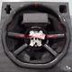 Real Carbon Fiber Perforated Leather Steering Wheel For wrangler JK 2008-2010