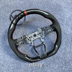 Real Carbon Fiber Perforated Steering Wheel Fit 10th gen Honda accord 2018-2023