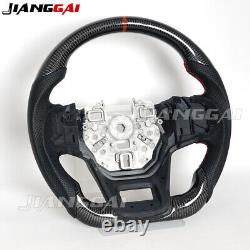 Real Carbon Fiber Perforated Steering Wheel Fit for 2021+ Ford Bronco with Heat