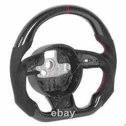 Real Carbon Fiber Sport Steering Wheel for Audi S3 S4 S5 RS3 RS4 RS5 RS6 RS7 RS