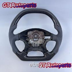 Real Carbon Fiber Sports Steering Wheel Fit for Honda Civic 1996-2000