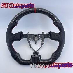 Real Carbon Fiber Sports Steering Wheel Fit for Subaru WRX STI 2003 2004-2007