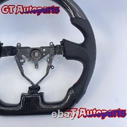 Real Carbon Fiber Sports Steering Wheel Fit for Subaru WRX STI 2003 2004-2007