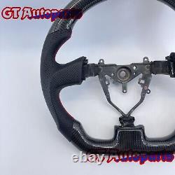 Real Carbon Fiber Sports Steering Wheel Fit for Subaru WRX STI 2003 2004-2007