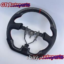 Real Carbon Fiber Sports Steering Wheel Fit for Subaru WRX STI 2003 2004-2007