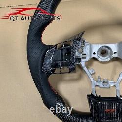 Real Carbon Fiber Sports Steering Wheel For fit Subaru sti wrx 2015+