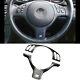Real Carbon Fiber Steering Wheel Add-On Trim Cover Kit for BMW M3 E46 M5 E39