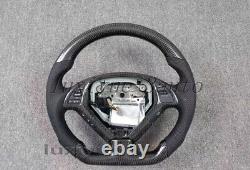 Real Carbon Fiber Steering Wheel Cover for Infiniti G25 G37 G35 07-13 install