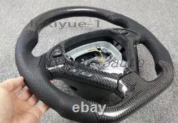 Real Carbon Fiber Steering Wheel Cover for Infiniti G25 G37 G35 07-13 install