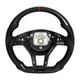Real Carbon Fiber Steering Wheel Fit Benz CLA 45 A45 CLS SLK SLS E63 2012-2014