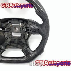 Real Carbon Fiber Steering Wheel Fit for Honda 7th Generation Accord 2003-2007