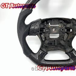 Real Carbon Fiber Steering Wheel Fit for Honda 7th Generation Accord 2003-2007