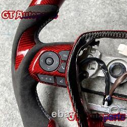 Real Carbon Fiber Steering Wheel Fit for Toyota 8thgen camry 2018-2024