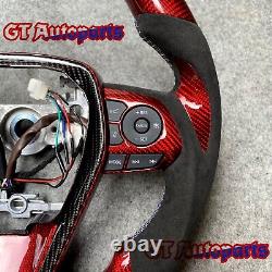 Real Carbon Fiber Steering Wheel Fit for Toyota 8thgen camry 2018-2024
