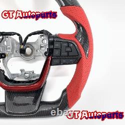 Real Carbon Fiber Steering Wheel Fit for Toyota Highlander 2022 2021 2022-2024