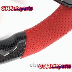 Real Carbon Fiber Steering Wheel Fit for Toyota Highlander 2022 2021 2022-2024