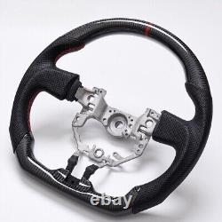 Real Carbon Fiber Steering Wheel For 2012-2016 Toyota 86 BRZ ZC6 Scion FR-S MK1