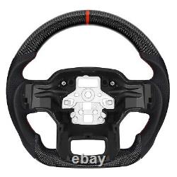 Real Carbon Fiber Steering Wheel For Ford F150 2021 2023