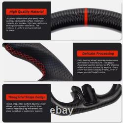 Real Carbon Fiber Steering Wheel For Ford Mustang EcoBoost GT 2018-2023 withHeated