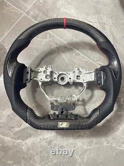 Real Carbon Fiber Steering Wheel For Lexus Isf Is200/250/ 300/350/200t/500 14-23