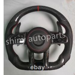 Real Carbon Fiber Steering Wheel For Mercedes-Benz AMG C63 E63 G63 GT S63 CL63