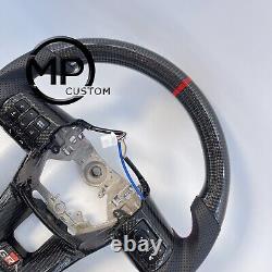 Real Carbon Fiber Steering Wheel For Toyota Hiace Hilux Fortuner 2015-2022