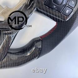 Real Carbon Fiber Steering Wheel For Toyota Hiace Hilux Fortuner 2015-2022