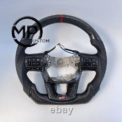 Real Carbon Fiber Steering Wheel For Toyota Hiace Hilux Fortuner 2015-2022
