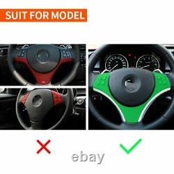 Real Carbon Fiber Steering Wheel Trim For BMW1 3 Series E82 E88 E92 E93 2008-13