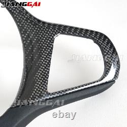 Real Carbon Fiber Steering Wheel Trim Replacement for BMW 3 5 Series G20 G30 G80