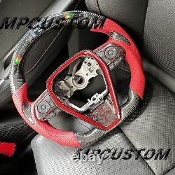 Real Carbon Fiber Steering Wheel fit For Toyota Camry 2018+ XSE V6 V4 xse se